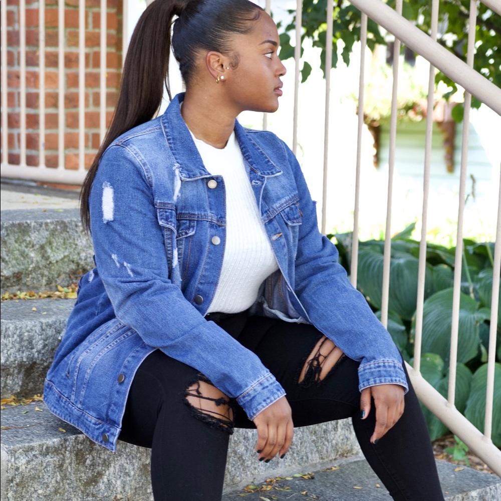 Queen jean jacket - Picture 4 of 5